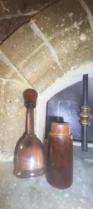 Tappatore Antico Bottiglie Legno