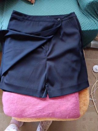 Falda pantalón Elle Sports negra
