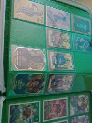 Colección cartas fútbol y baloncesto