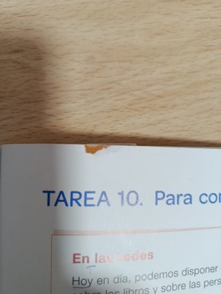 Libro de texto Lengua+ de 6° de primaria.