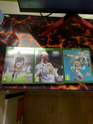 Pack 3 Juegos futbol Xbox One caratula exclusiva