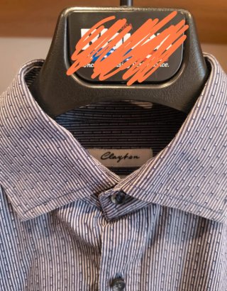 Camicia Azzurra a righe