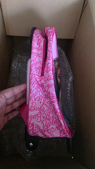 Mochila de ruedas Barbie Rosa