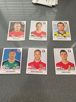 Lote 26 cromos fútbol antiguos