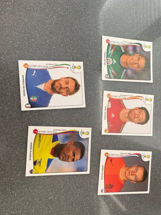 Lote 26 cromos fútbol antiguos