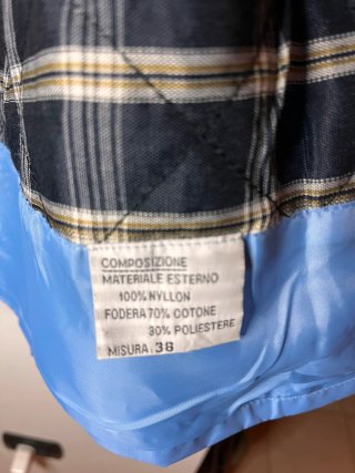 Trench donna Reds blu