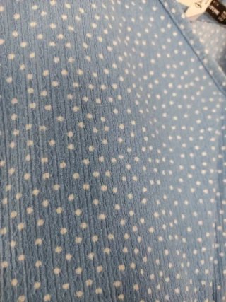 Mono azul lunares Stradivarius