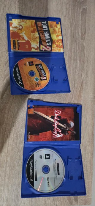 Consola PlayStation 2 Negra + Guitarra + JUEGOS
