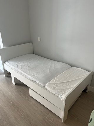Cama extensible infantil Ikea hasta 170cm
