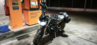 Triumph Street Triple ABS 2014 Negra/Dorada