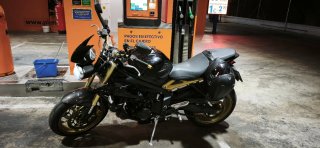 Triumph Street Triple ABS 2014 Negra/Dorada