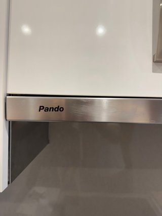 Campana extractora Pando integrable acero inox