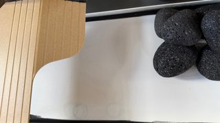 Acuario tortuga con rocas y calentador