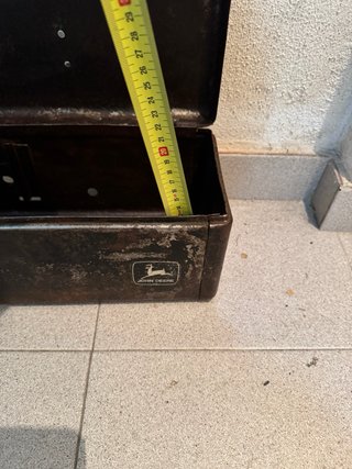 Caja Herramientas John Deere Antigua