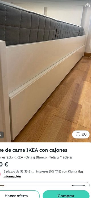 Cama 160 cm Ikea