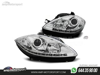 FAROS DELANTEROS LUZ DIURNA LED PARA SEAT LEON / ALTEA 1P
