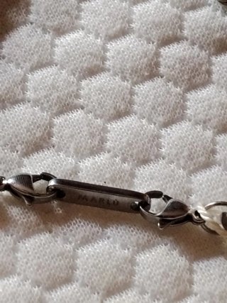 Bracciale Marilù Acciaio Argento Unisex Nuovo