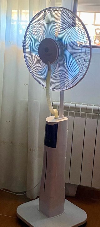 Ventilador con humidificador