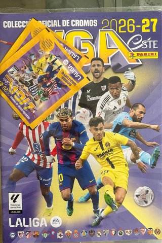 Álbum Cromos Panini LaLiga 2026-27