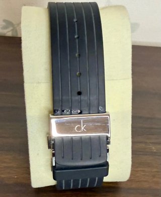Reloj Calvin Klein Negro/Plateado Nuevo