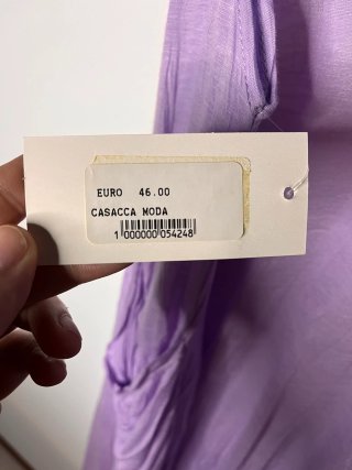 Casacca Colorine Viola Tg. 44/46