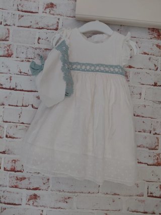 Vestido ceremonia niña blanco