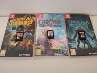 Lote 35 Juegos Switch Sin Abrir - Abiertos