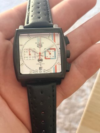 TAG Heuer Monaco Gulf Cronógrafo Negro