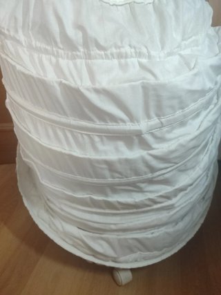 Cancán/Ahuecador Fallera Blanco 90 cm