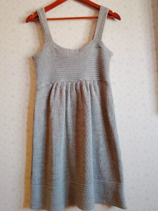 Vestido Peto Gris