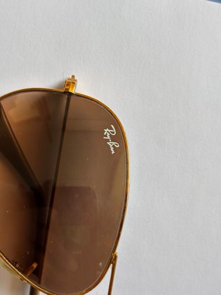 Gafas de sol Ray-Ban Aviator Marrones y Doradas
