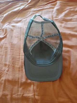 Gorra Trucker Tiger Beige y Verde