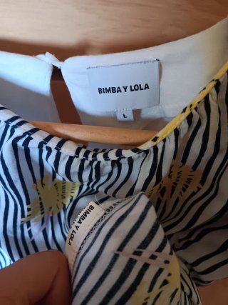 Top Bimba y Lola Talla L Rayas y Flores