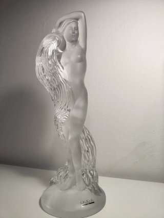 Escultura Cristal Lalique Océanide Serie Limitada