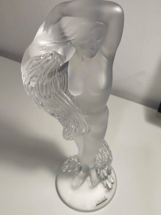 Escultura Cristal Lalique Océanide Serie Limitada
