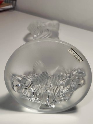 Escultura Cristal Lalique Océanide Serie Limitada