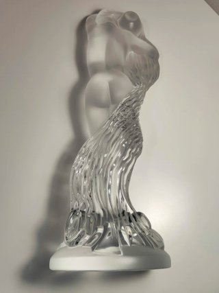 Escultura Cristal Lalique Océanide Serie Limitada