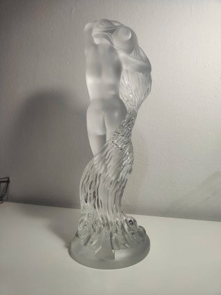 Escultura Cristal Lalique Océanide Serie Limitada