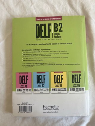 DELF junior/scolaire B2