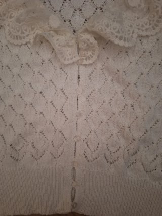 Blusa Stradivarius encaje