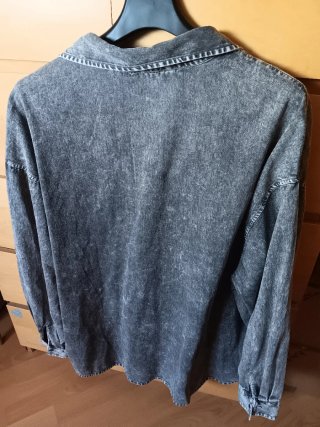 Camisa vaquera Bershka Talla L