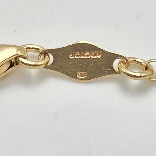 Pulsera de Oro 18K, Rolo, Niña, 2,79gr, 14cm