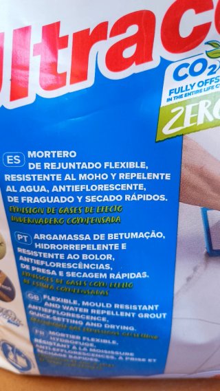 Mortero MAPEI Color Plus Gris Cemento. 12 UNIDADES