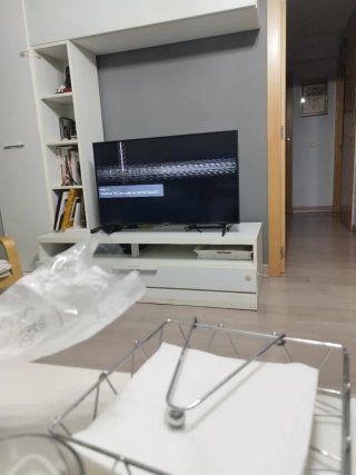 Smart TV con defecto en pantalla