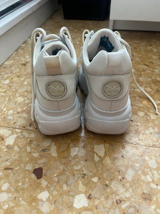 Buffalo London Plataforma Blancas Talla 39