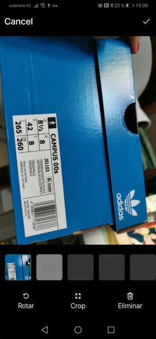 Zapatillas Adidas Campus 00S Talla 42