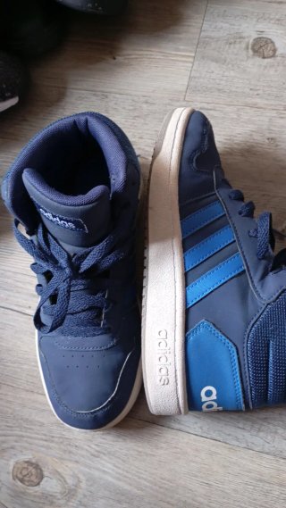 Zapatillas Adidas altas azules