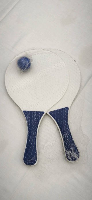 Racchettoni in legno con pallina