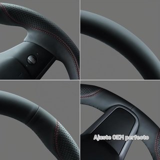 NUEVA Funda volante cosida para Tesla Model 3/Y