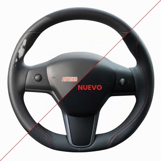 NUEVA Funda volante cosida para Tesla Model 3/Y